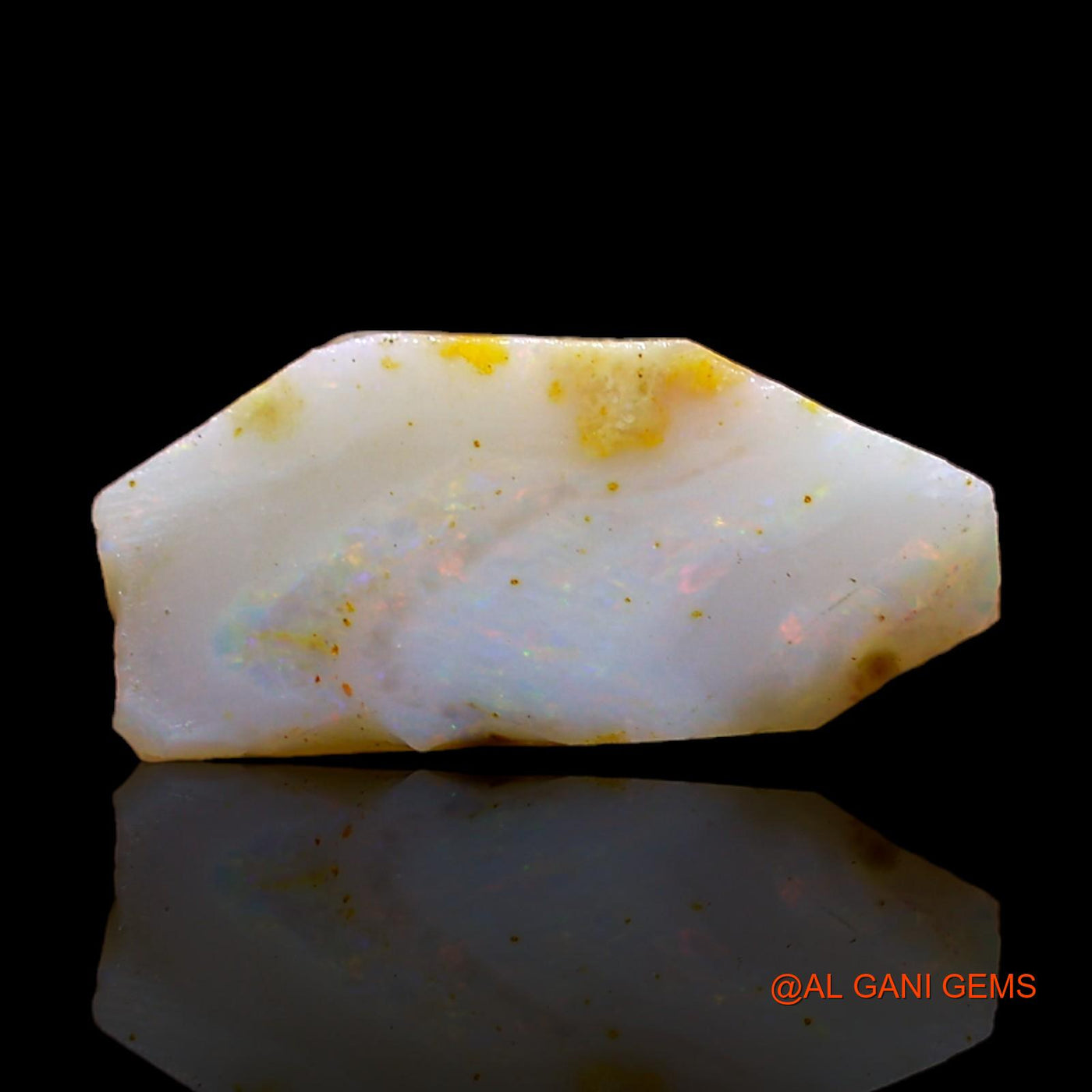 4.00 Cts Natural Australian Fire Opal Fancy Rough Loose Gemstone For Jewelry 15x7x5 mm RC-168