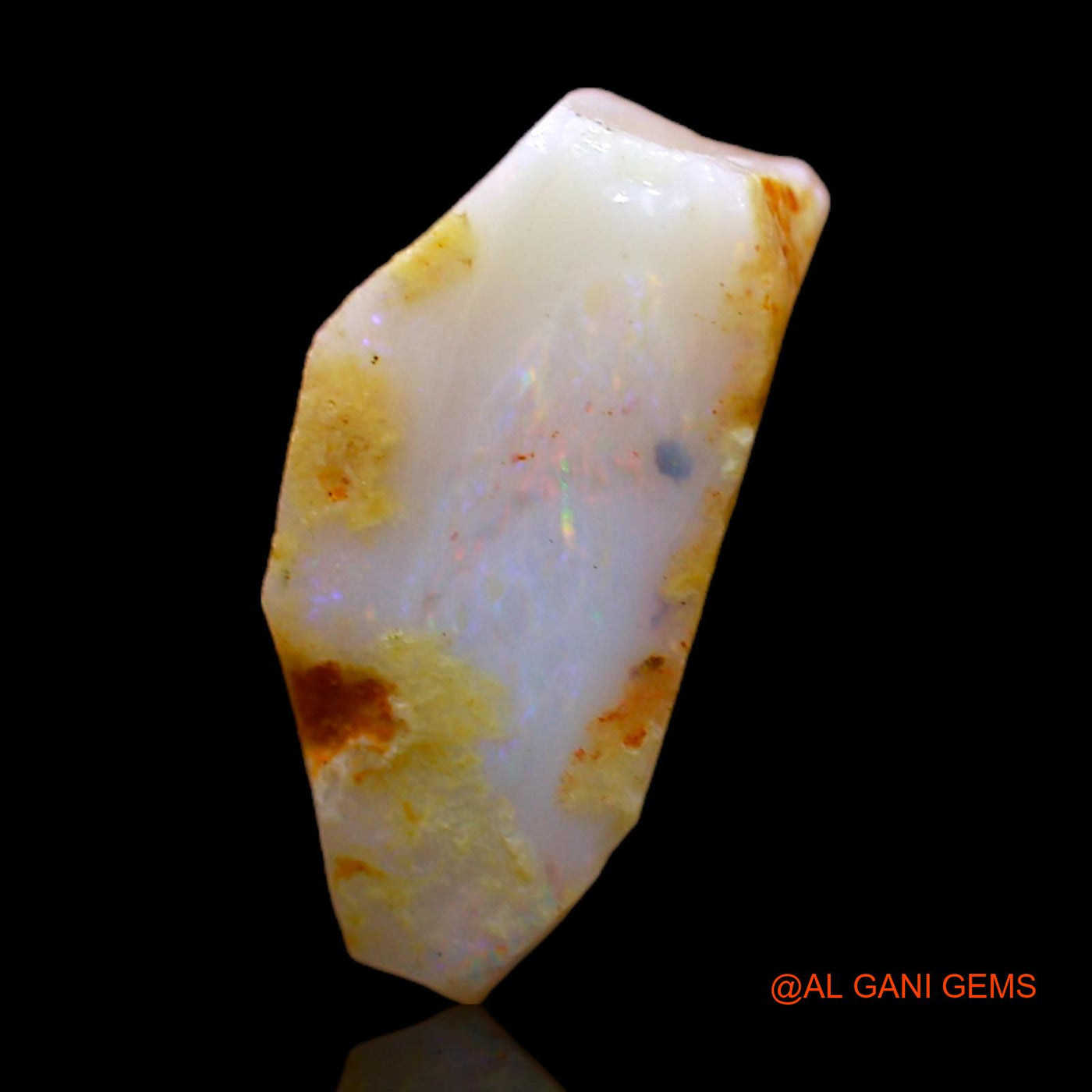 4.00 Cts Natural Australian Fire Opal Fancy Rough Loose Gemstone For Jewelry 15x7x5 mm RC-168