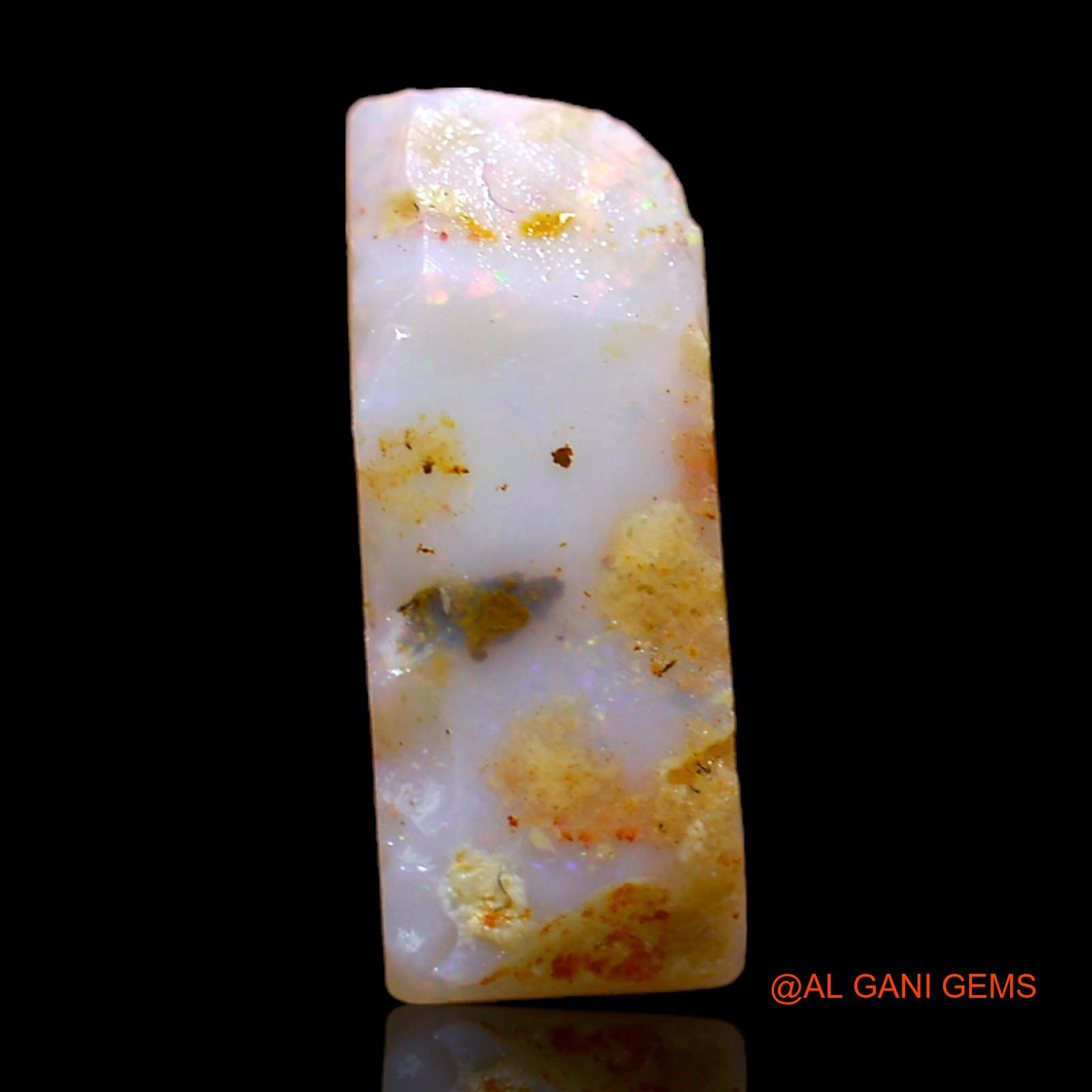4.00 Cts Natural Australian Fire Opal Fancy Rough Loose Gemstone For Jewelry 15x7x5 mm RC-168