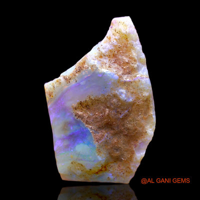 26.00 Cts Natural Australian Fire Opal Loose Gemstone Fancy Rough 34x22x6 mm RC-16