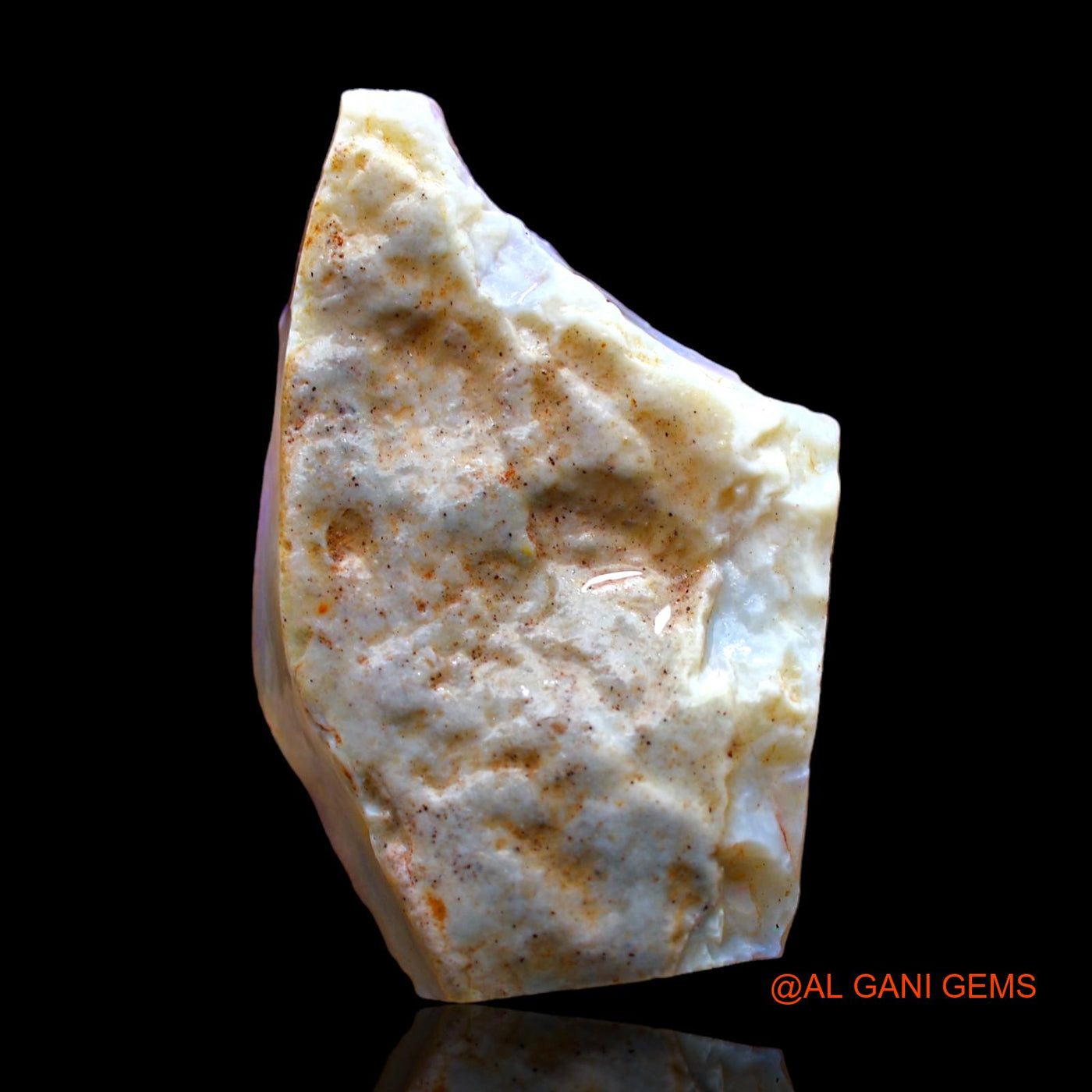 26.00 Cts Natural Australian Fire Opal Loose Gemstone Fancy Rough 34x22x6 mm RC-16