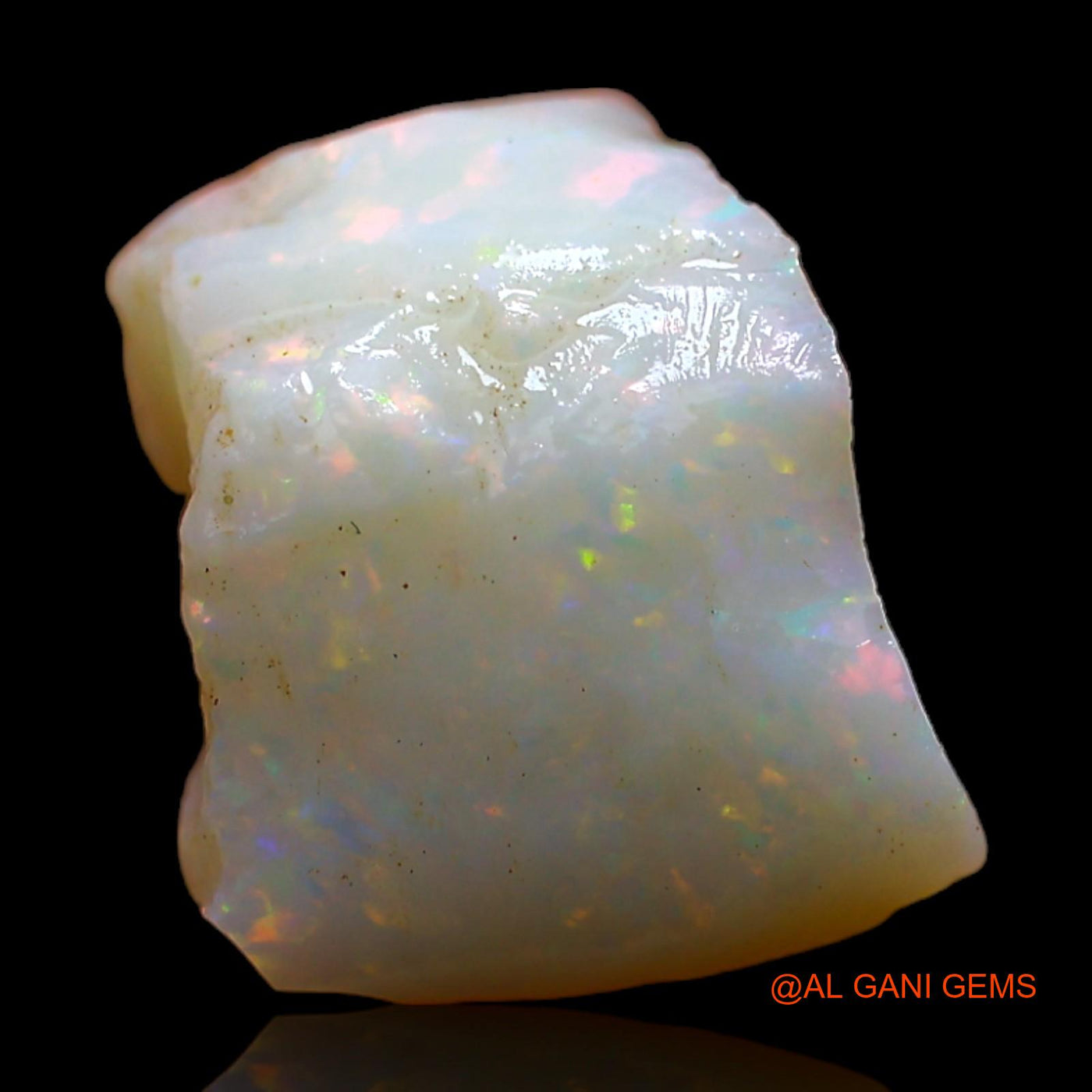 4.00 Cts Natural Australian Fire Opal Loose Gemstone Fancy Rough 12x9x6 mm RC-178