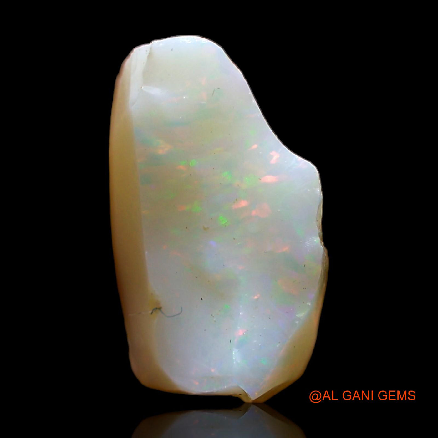 4.00 Cts Natural Australian Fire Opal Loose Gemstone Fancy Rough 12x9x6 mm RC-178