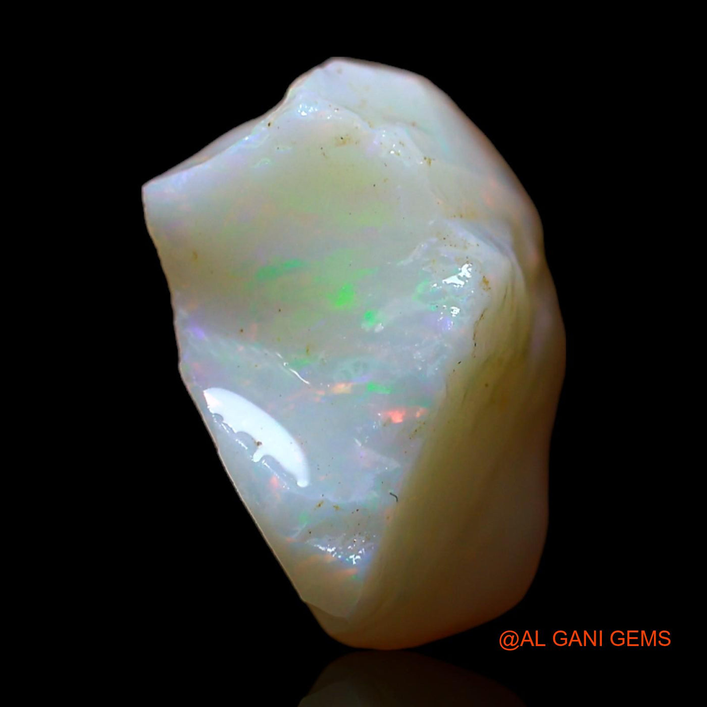 4.00 Cts Natural Australian Fire Opal Loose Gemstone Fancy Rough 12x9x6 mm RC-178