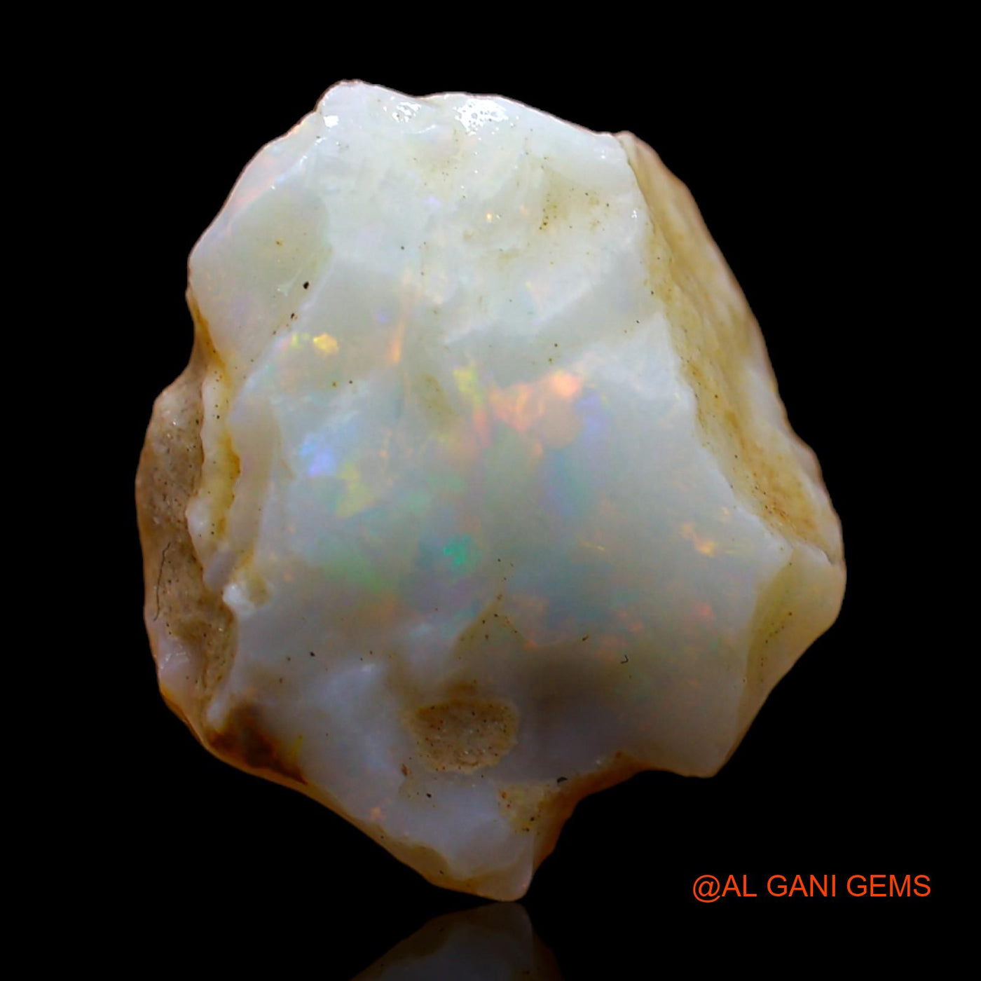 7.00 Cts Natural Australian Fire Opal Fancy Rough Loose Gemstone For Jewelry 15x15x6 mm RC-181