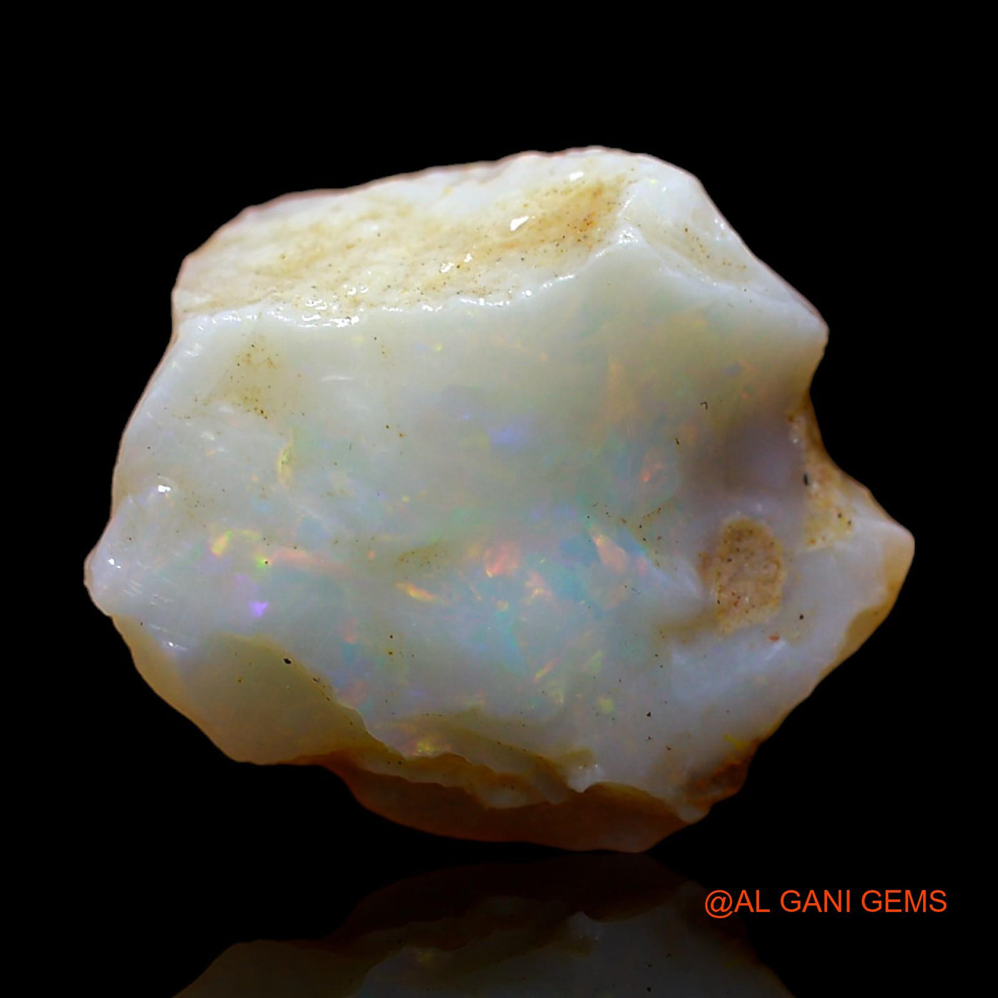 7.00 Cts Natural Australian Fire Opal Fancy Rough Loose Gemstone For Jewelry 15x15x6 mm RC-181