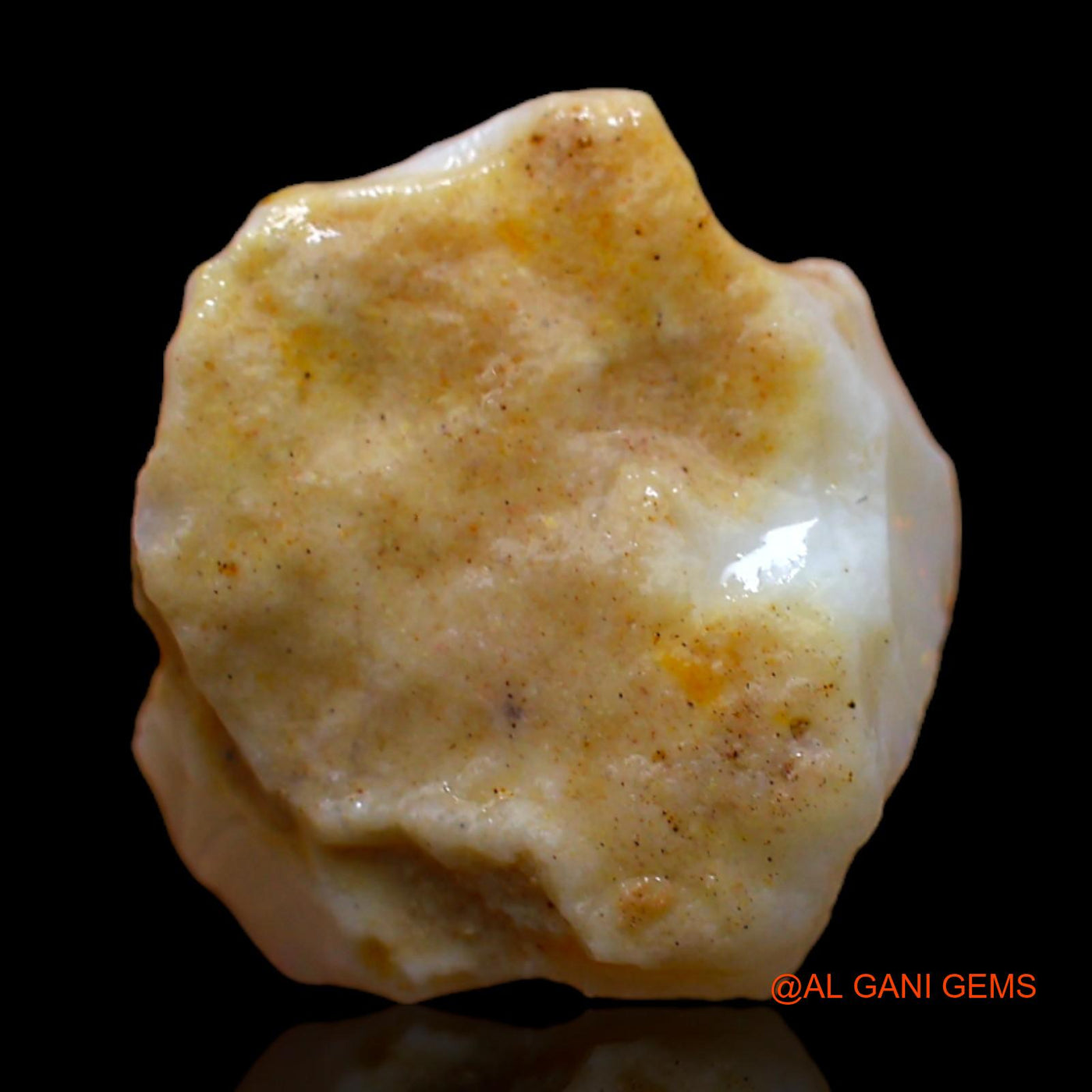 7.00 Cts Natural Australian Fire Opal Fancy Rough Loose Gemstone For Jewelry 15x15x6 mm RC-181