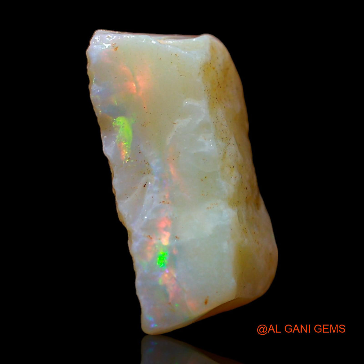 4.00 Cts Unheated Australian Fire Opal Loose Gemstone Fancy Rough Natural 16x9x5 mm RC-182