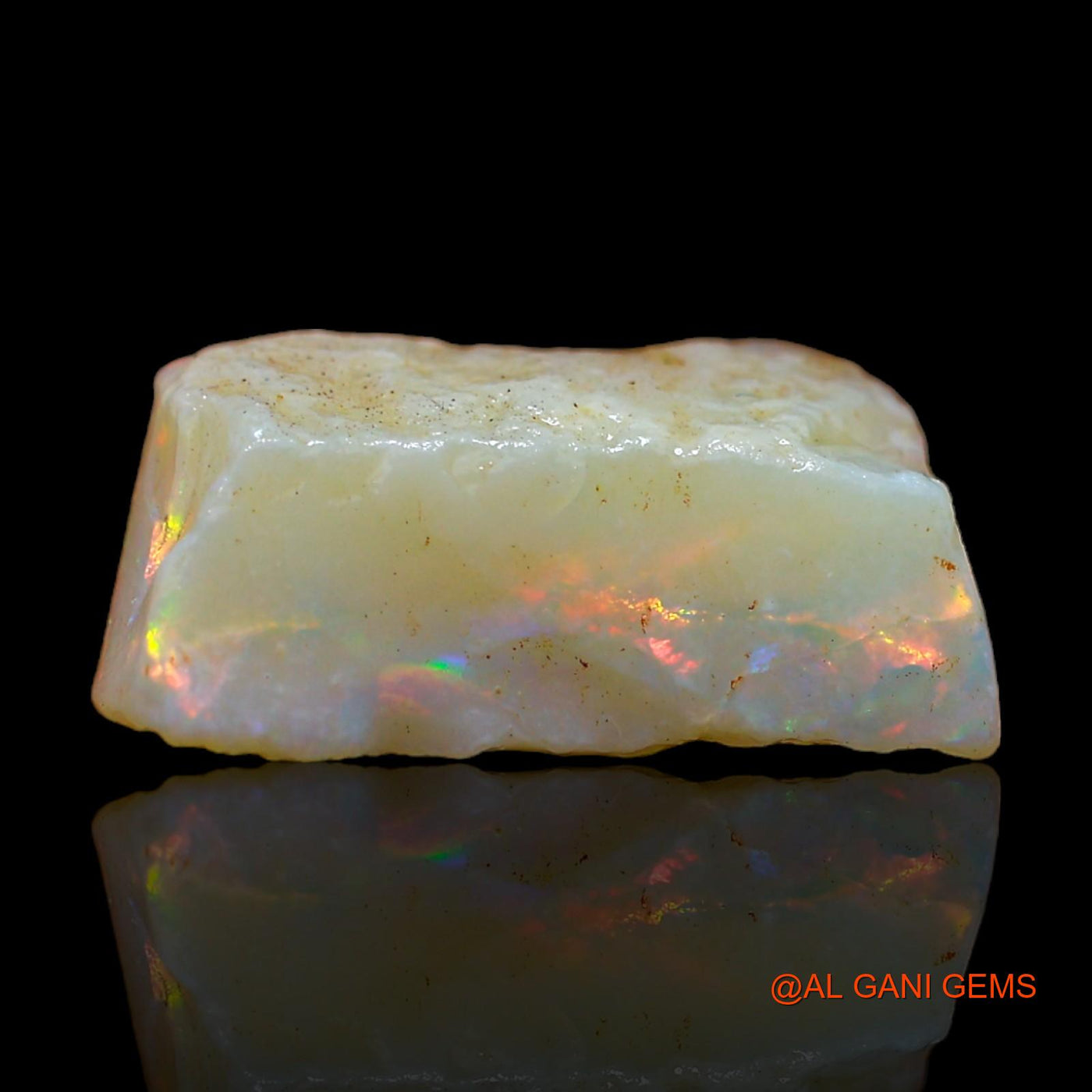 4.00 Cts Unheated Australian Fire Opal Loose Gemstone Fancy Rough Natural 16x9x5 mm RC-182