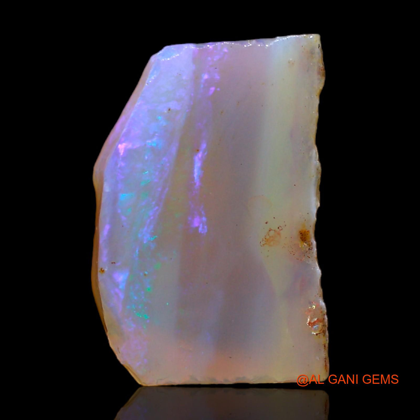 6.00 Cts Natural Australian Fire Opal Loose Gemstone Fancy Rough 14x9x5 mm RC-183