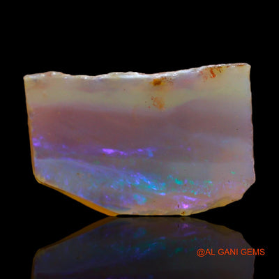 6.00 Cts Natural Australian Fire Opal Loose Gemstone Fancy Rough 14x9x5 mm RC-183