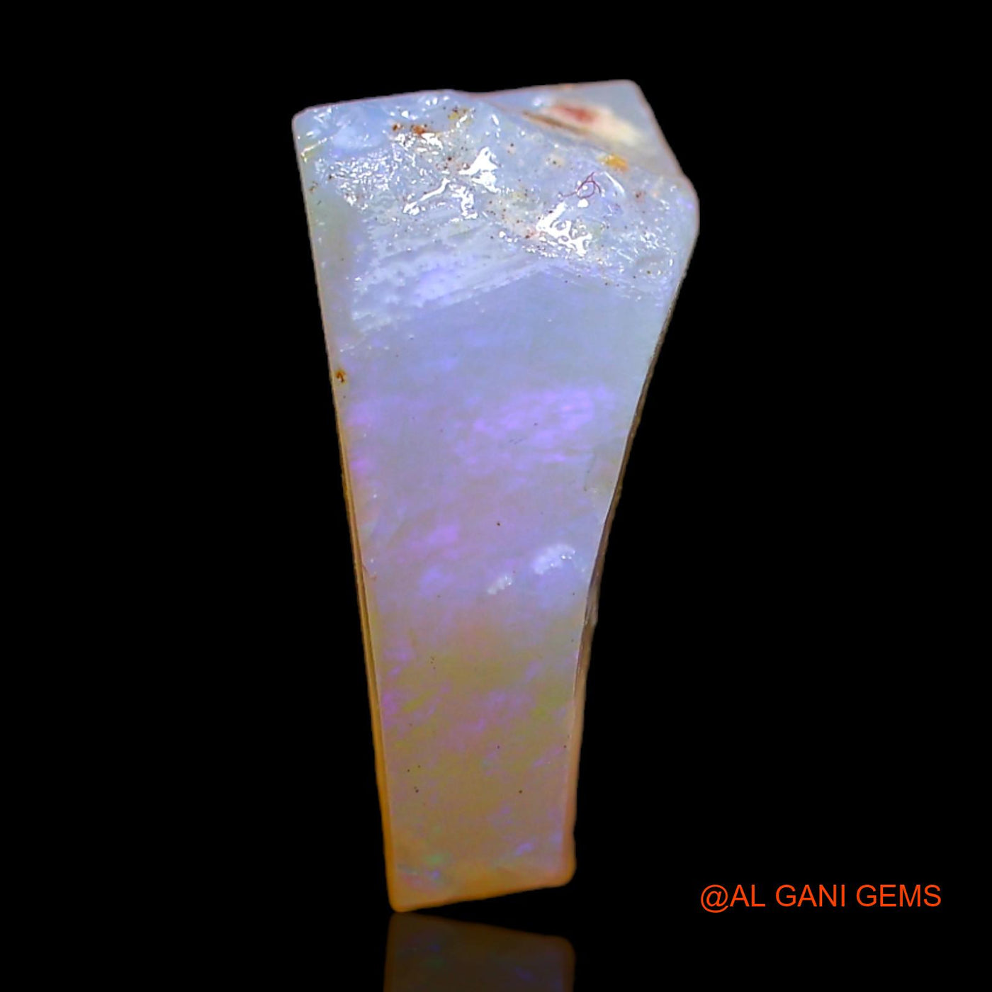 6.00 Cts Natural Australian Fire Opal Loose Gemstone Fancy Rough 14x9x5 mm RC-183