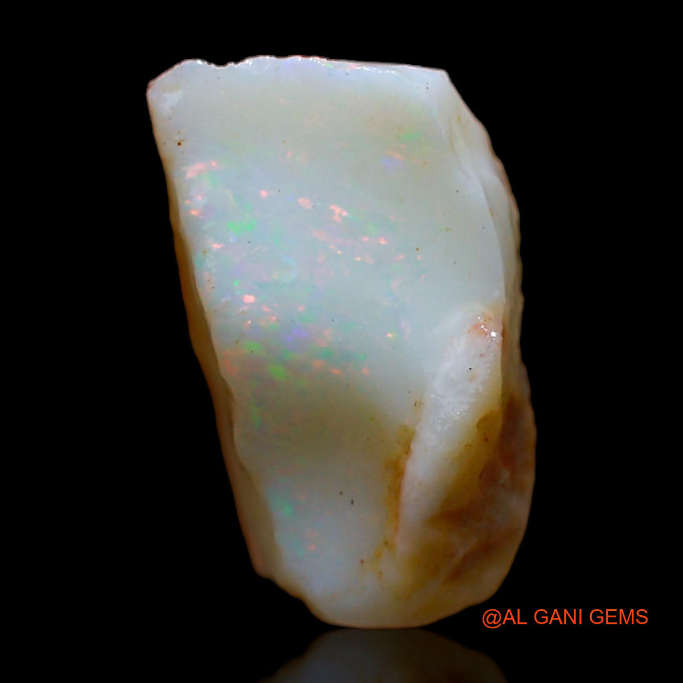 7.00 Cts Natural Australian Fire Opal Loose Gemstone Fancy Rough 15x10x8 mm RC-188