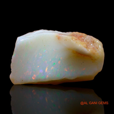 7.00 Cts Natural Australian Fire Opal Loose Gemstone Fancy Rough 15x10x8 mm RC-188