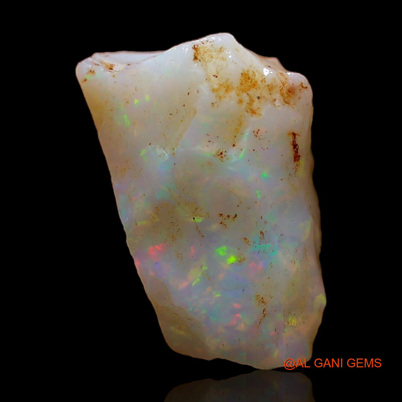 5.00 Cts Natural Australian Fire Opal Loose Gemstone Fancy Rough 15x8x8 mm RC-189