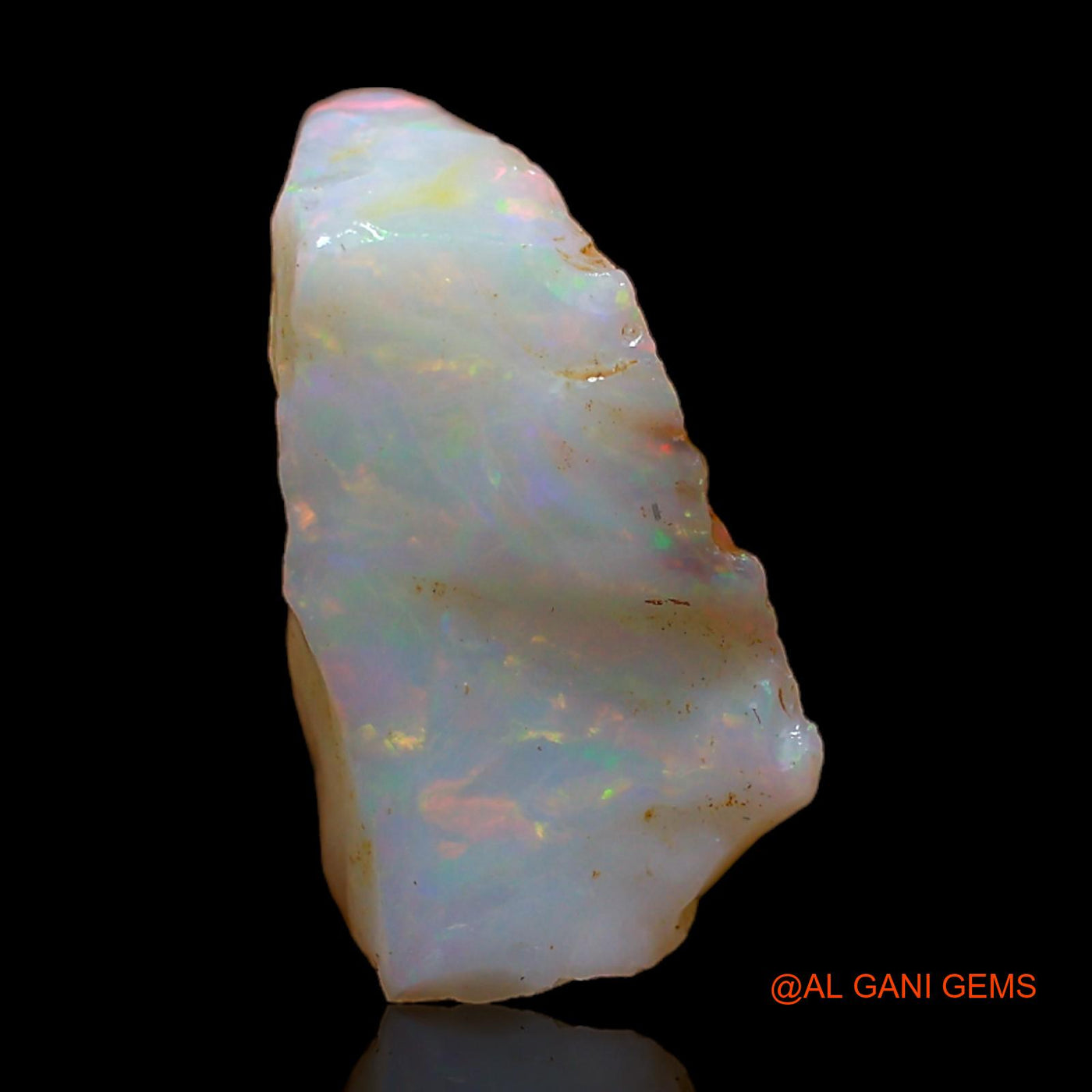 5.00 Cts Natural Australian Fire Opal Loose Gemstone Fancy Rough 15x8x8 mm RC-189
