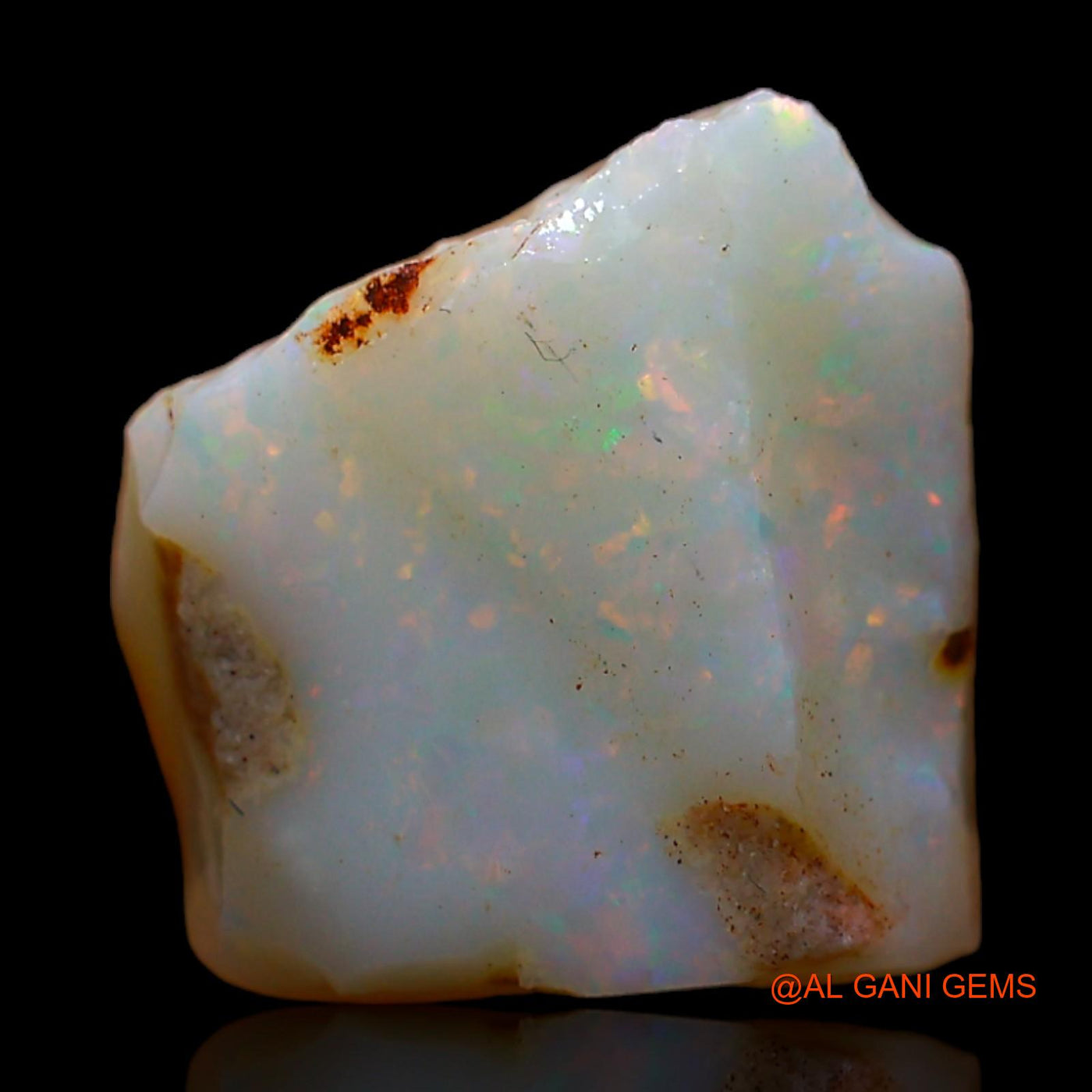 6.00 Cts Natural Australian Fire Opal Loose Gemstone Fancy Rough 13x12x6 mm RC-190