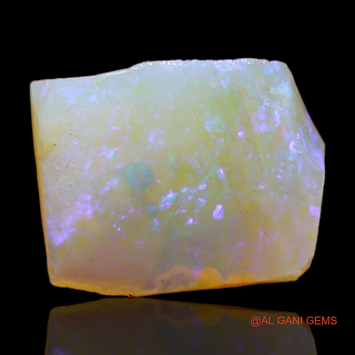 5.00 Cts Natural Australian Fire Opal Loose Gemstone Fancy Rough 12x10x7 mm RC-191