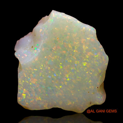 4.00 Cts Natural Australian Fire Opal Loose Gemstone Fancy Rough 13x13x3 mm RC-192