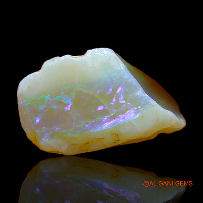 5.00 Cts Natural Australian Fire Opal Loose Gemstone Fancy Rough 14x9x8 mm RC-193