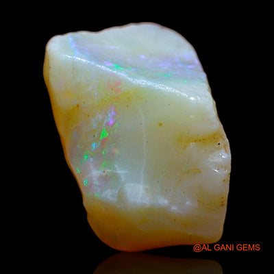 5.00 Cts Natural Australian Fire Opal Loose Gemstone Fancy Rough 14x9x8 mm RC-193