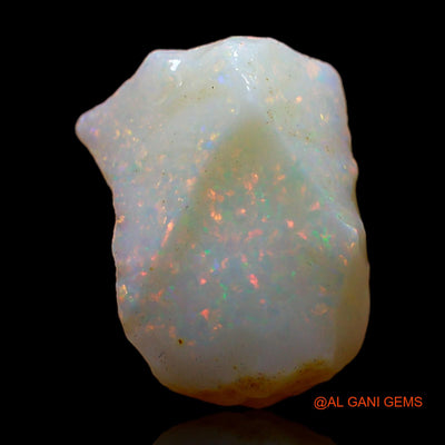 Natural Fire Opal Gemstone 5.00 Cts Loose Fancy Rough From Australia 12x8x9 mm RC-195
