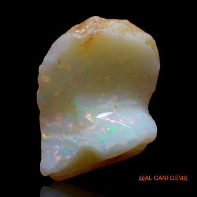 Natural Fire Opal Gemstone 5.00 Cts Loose Fancy Rough From Australia 12x8x9 mm RC-195