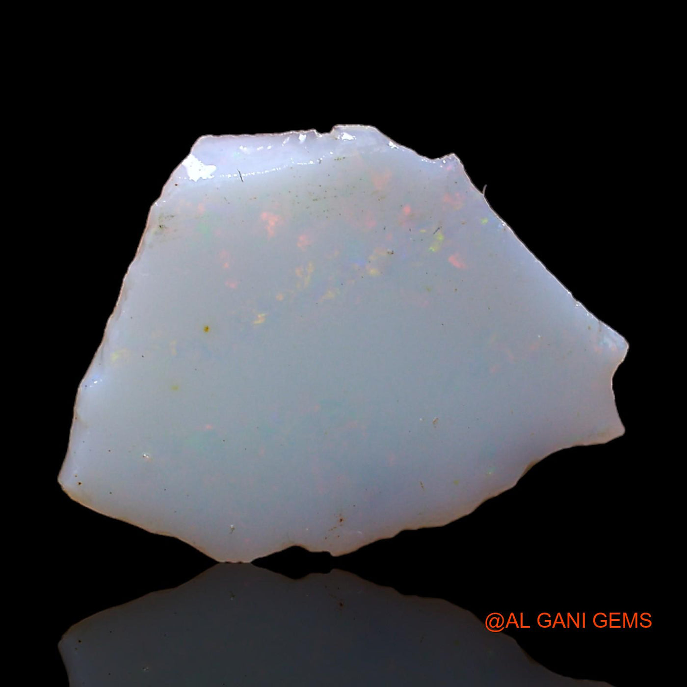 2.00 Cts Natural Australian Fire Opal Loose Gemstone Fancy Rough 14x12x3 mm RC-196