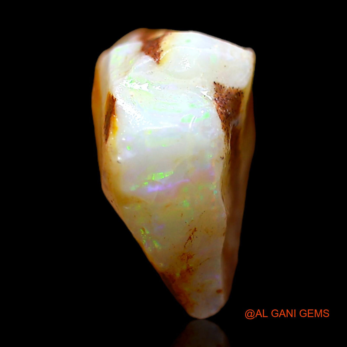 5.00 Cts Unheated Australian Fire Opal Loose Gemstone Fancy Rough Natural 13x10x7 mm RC-197