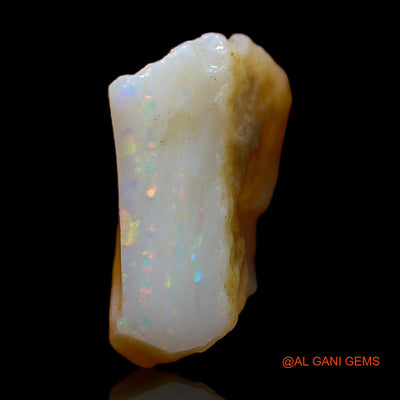 Natural Fire Opal Gemstone 5.00 Cts Loose Fancy Rough From Australia 14x11x6 mm RC-199