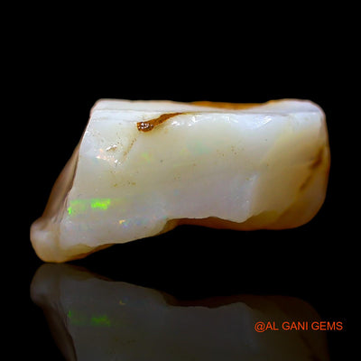 Natural Fire Opal Gemstone 5.00 Cts Loose Fancy Rough From Australia 14x11x6 mm RC-199