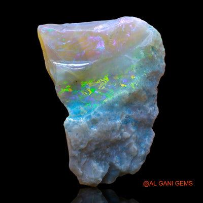 Natural Untreated Fire Opal Loose Gemstone Fancy Rough From Australia 5.00 Cts 18x13x3 mm RC-203