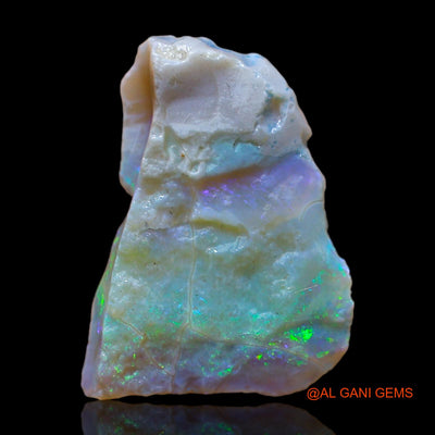Natural Untreated Fire Opal Loose Gemstone Fancy Rough From Australia 5.00 Cts 18x13x3 mm RC-203