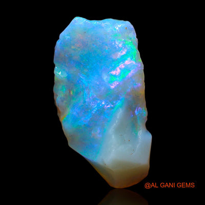 Natural Untreated Fire Opal Loose Gemstone Fancy Rough From Australia 7.00 Cts 21x11x7 mm RC-205