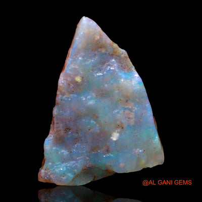 Natural Untreated Fire Opal Loose Gemstone Fancy Rough From Australia 7.00 Cts 20x15x4 mm RC-207