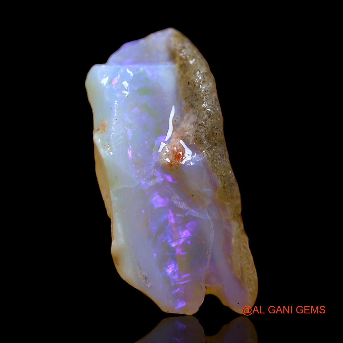 10.00 Cts Natural Australian Fire Opal Loose Gemstone Fancy Rough 23x9x9 mm RC-208