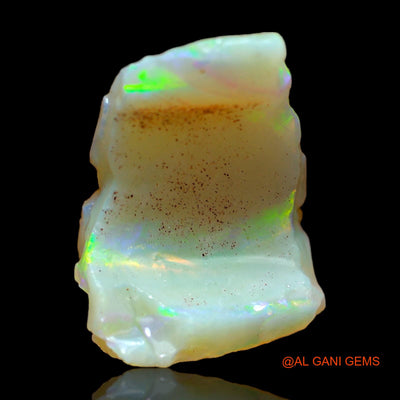 7.00 Cts Natural Australian Fire Opal Loose Gemstone Fancy Rough 18x14x3 mm RC-209