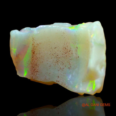 7.00 Cts Natural Australian Fire Opal Loose Gemstone Fancy Rough 18x14x3 mm RC-209