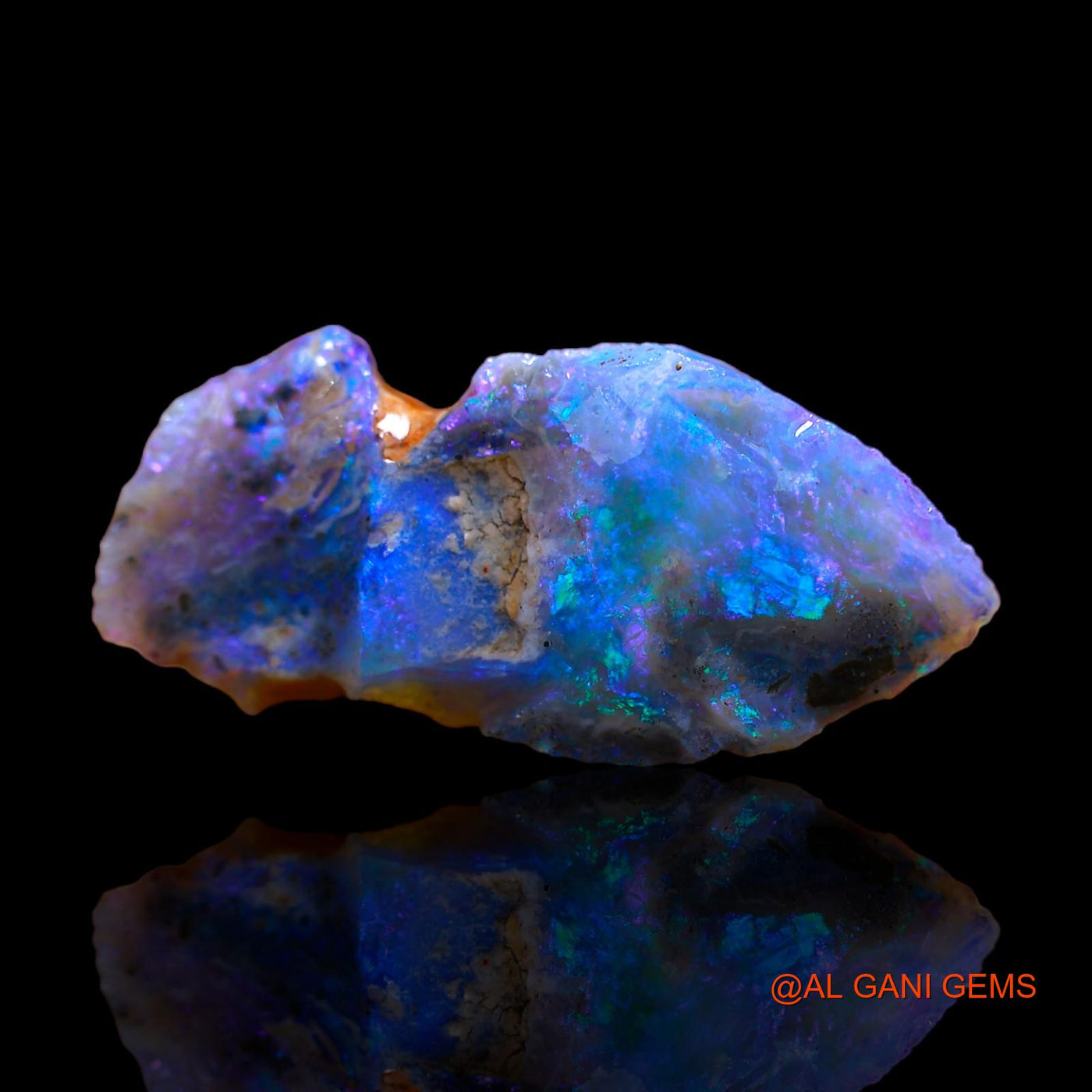 5.00 Cts Natural Australian Fire Opal Loose Gemstone Fancy Rough 22x10x5 mm RC-211