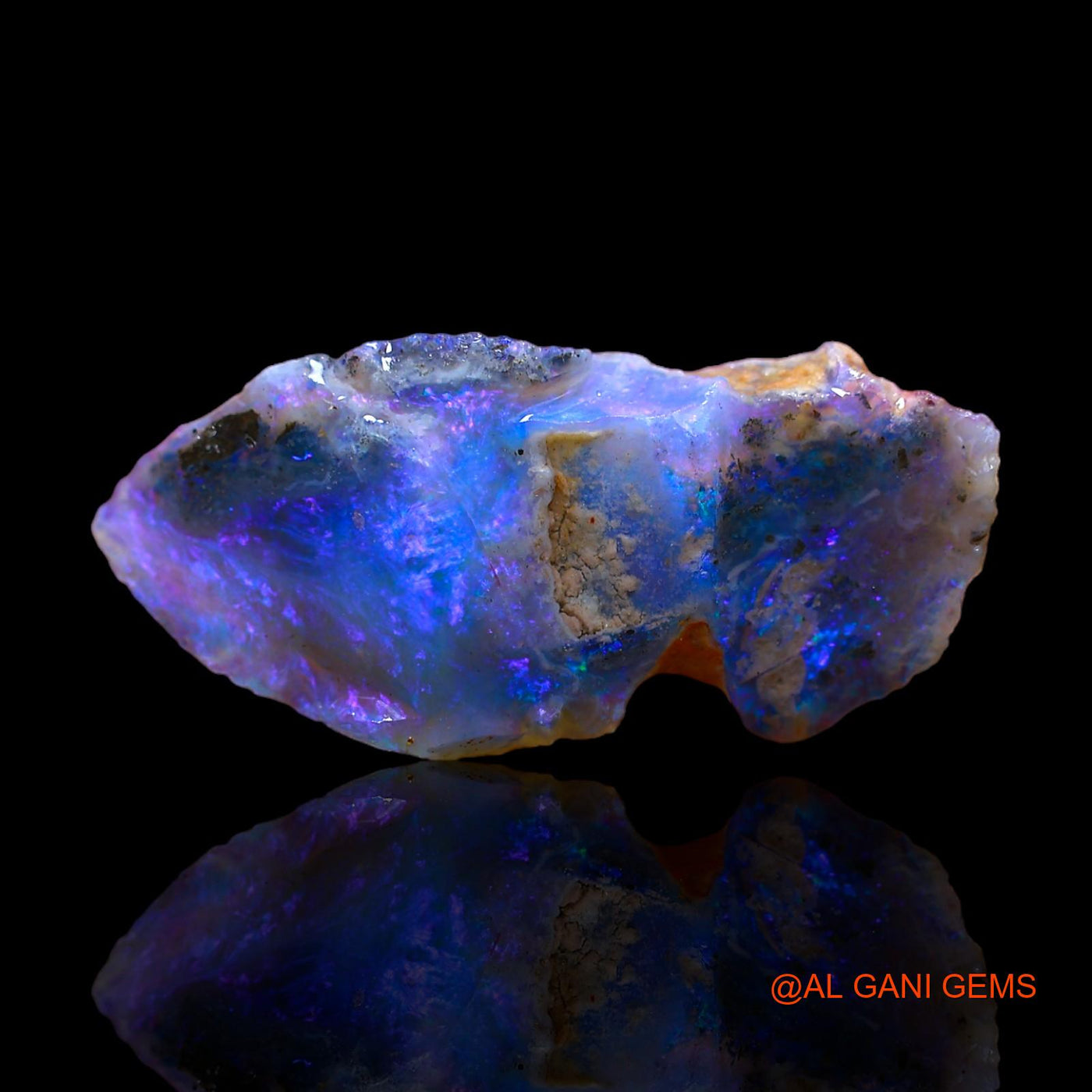 5.00 Cts Natural Australian Fire Opal Loose Gemstone Fancy Rough 22x10x5 mm RC-211