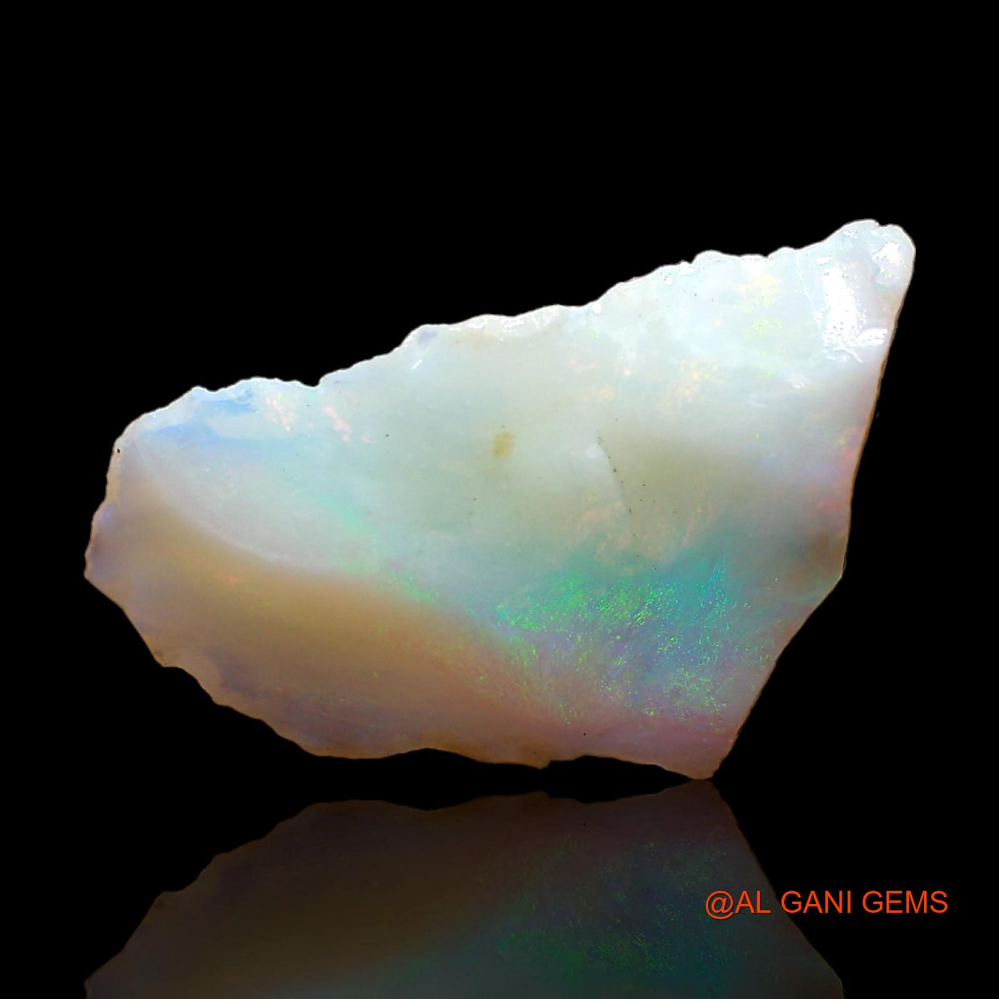 5.00 Cts Natural Australian Fire Opal Loose Gemstone Fancy Rough 17x11x5 mm RC-212
