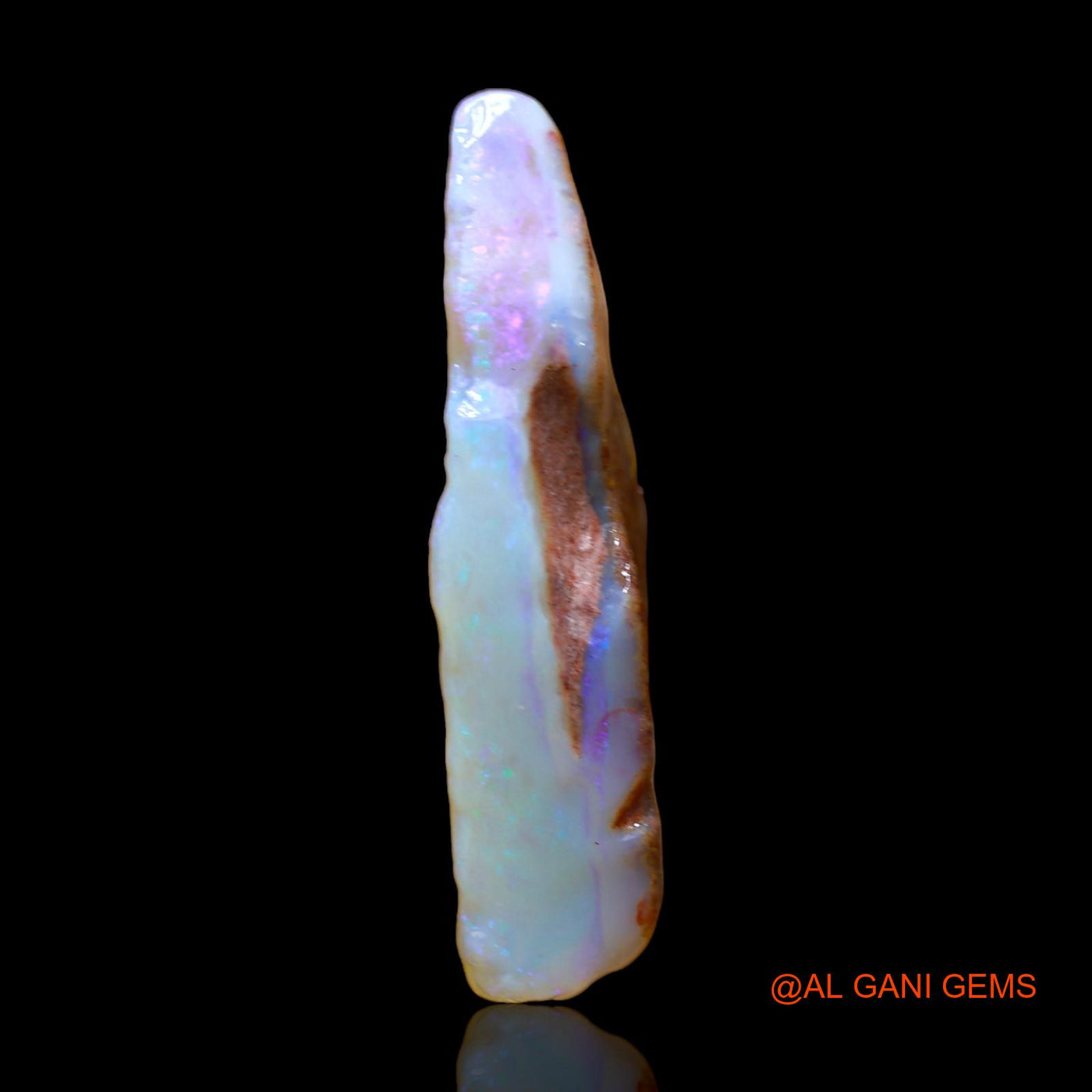 8.00 Cts Natural Australian Fire Opal Loose Gemstone Fancy Rough 28x10x5 mm RC-221
