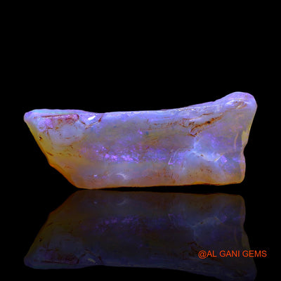 7.00 Cts Natural Australian Fire Opal Loose Gemstone Fancy Rough 26x10x3 mm RC-222