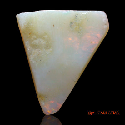 8.00 Cts Natural Australian Fire Opal Loose Gemstone Fancy Rough 20x16x4 mm RC-224