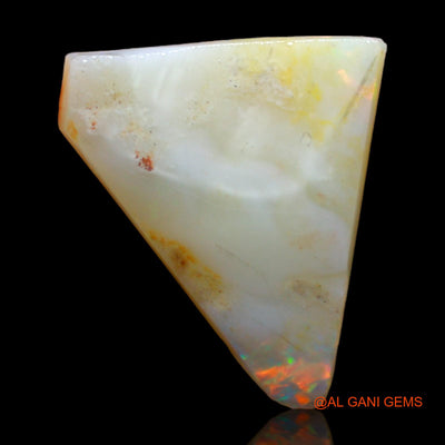 8.00 Cts Natural Australian Fire Opal Loose Gemstone Fancy Rough 20x16x4 mm RC-224