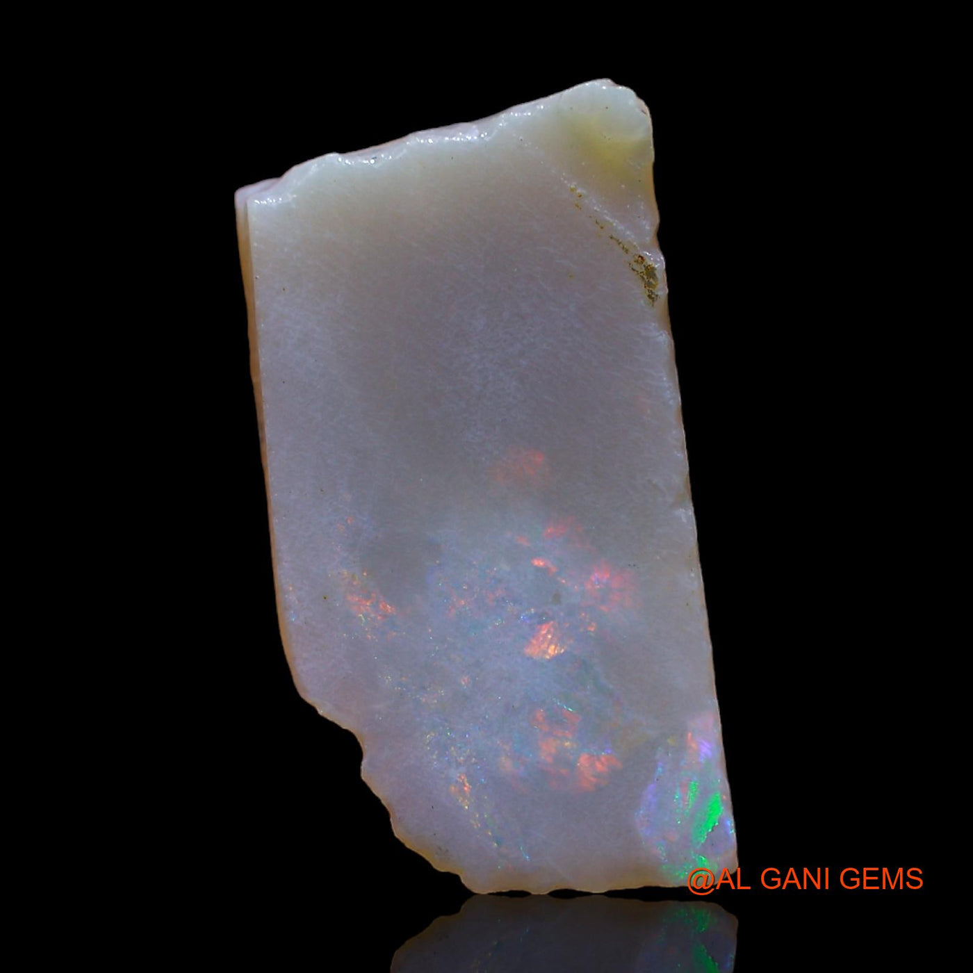 8.00 Cts Natural Australian Fire Opal Loose Gemstone Fancy Rough 21x11x5 mm RC-226