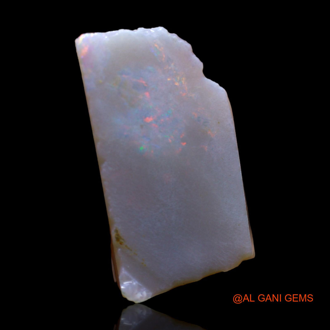 8.00 Cts Natural Australian Fire Opal Loose Gemstone Fancy Rough 21x11x5 mm RC-226