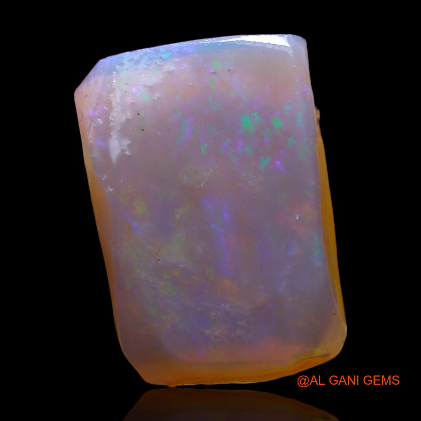 10.00 Cts Unheated Australian Fire Opal Loose Gemstone Fancy Rough Natural 18x13x4 mm RC-227