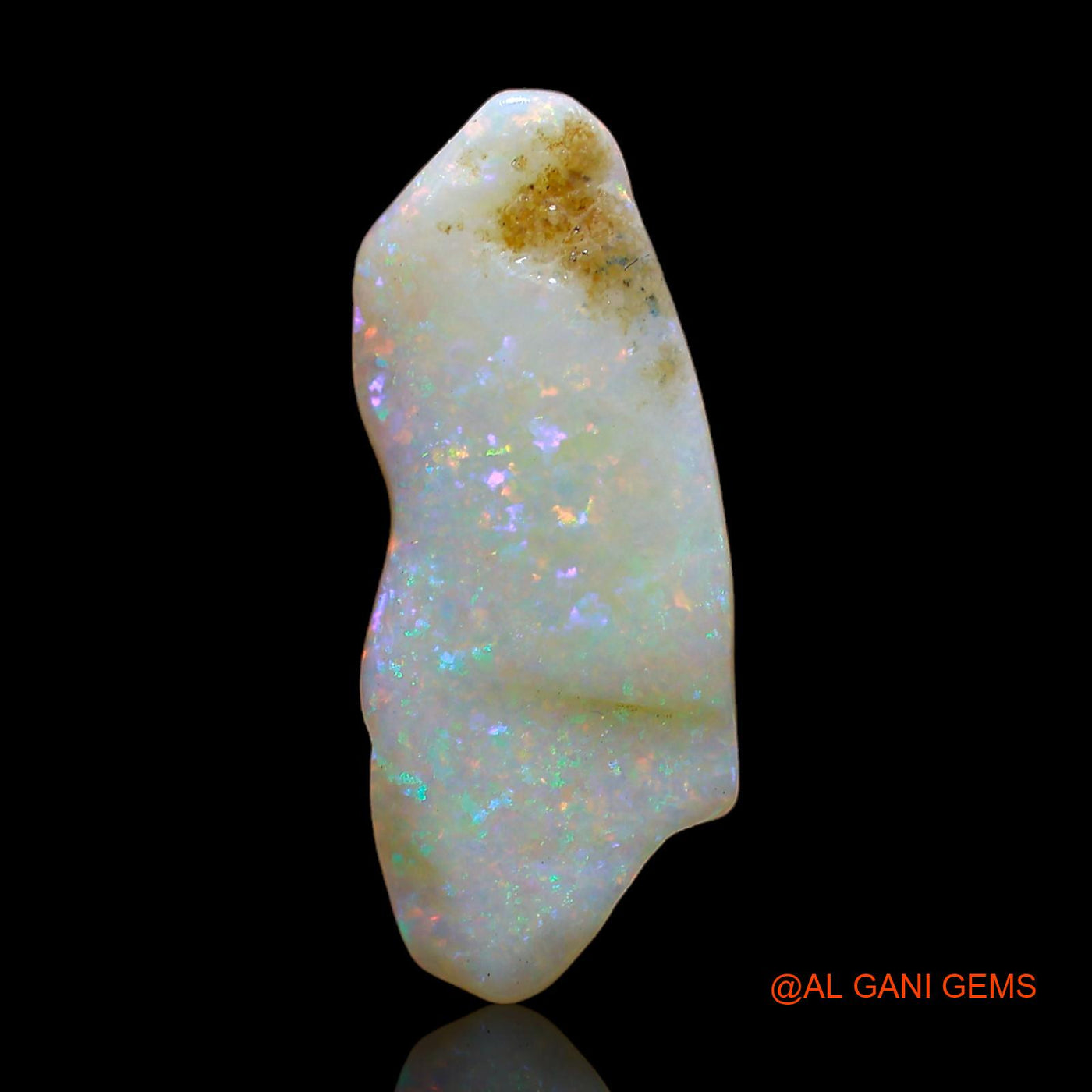 5.00 Cts Natural Australian Fire Opal Loose Gemstone Fancy Rough 24x10x3 mm RC-230