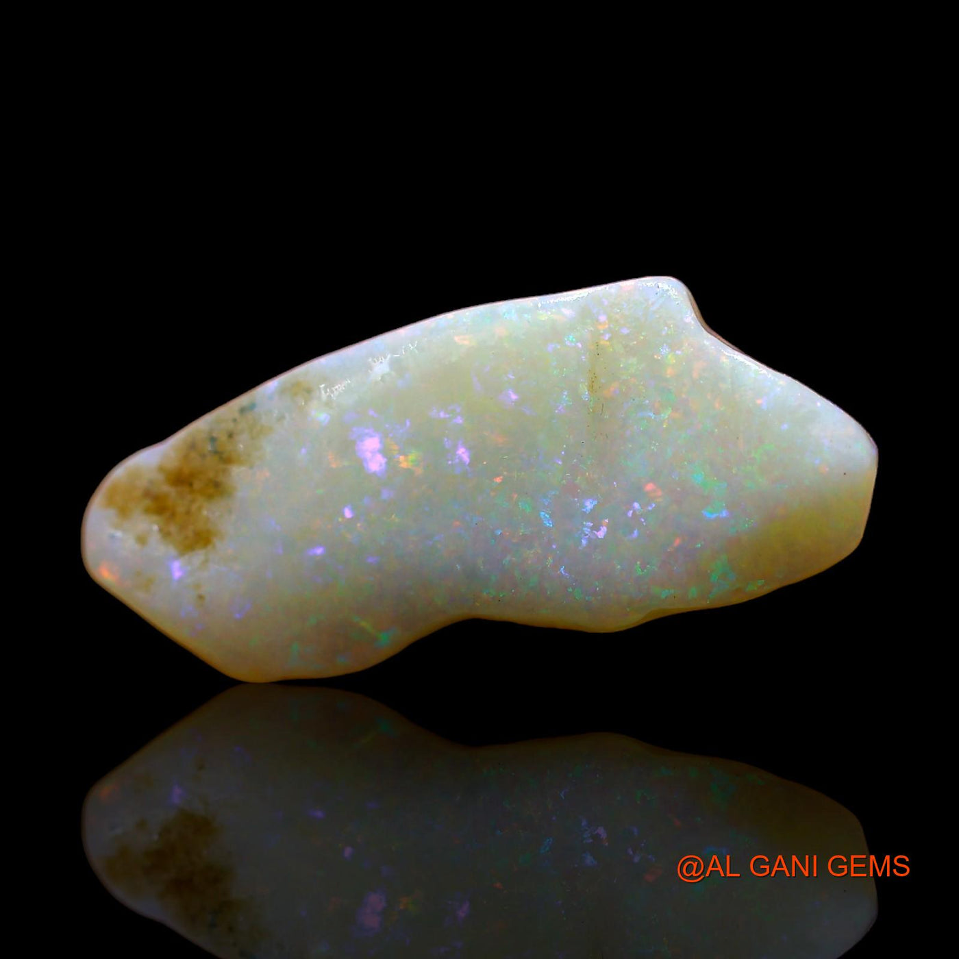 5.00 Cts Natural Australian Fire Opal Loose Gemstone Fancy Rough 24x10x3 mm RC-230